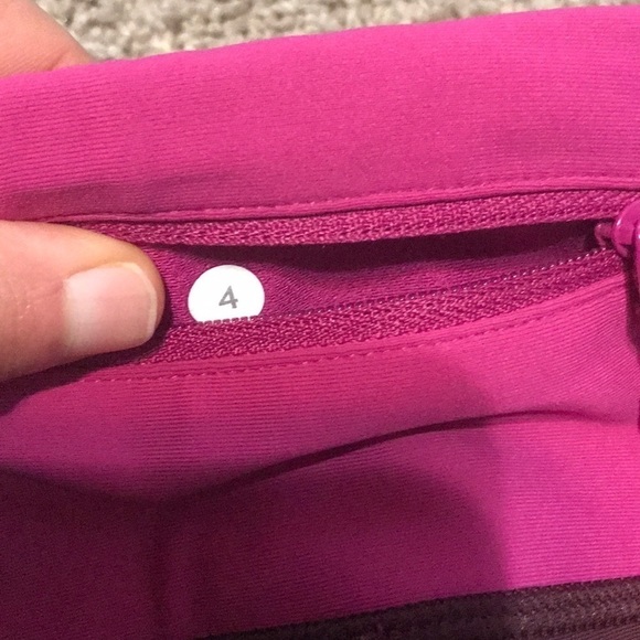 Lululemon Tight Stuff Crop Bordeaux Drama - Picture 13 of 13